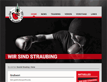 Tablet Screenshot of box-club-straubing.de